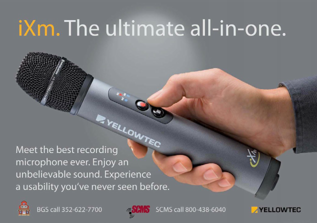 Recorder in a mic