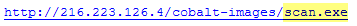 Fraudulent link