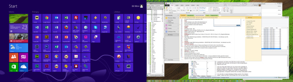 Windows 8 Start Screen